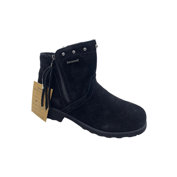 BEARPAW Shoes - BEARPAW Women's Carolina Suede Boot Black - Medium